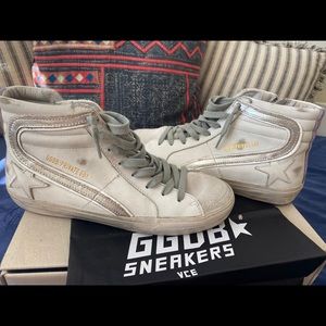 GOLDEN GOOSE SLIDE SNEAKERS - SIZE 38